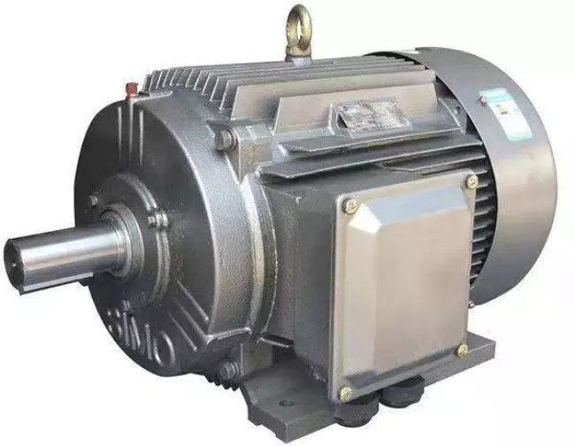 YBE2-200L-4三相异步电机接线盒端轴伸端实拍